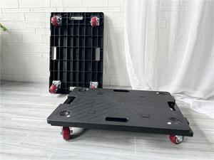Hochwertiger, zusammensteckbarer Schildkrötenwagen mit Rädern, Logistik-<span class=keywords><strong>Trolley</strong></span>, stapelbarer Kunststoff-Transportwagen - Product Image 5