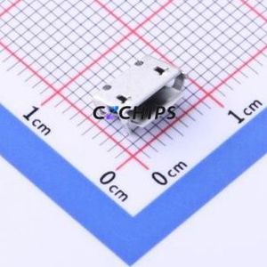 USB-MR-D-020 USB Connector SMD Connector ( Connector Type: Micro-B )( Gender: Female )( Mounting Type: Horizontal Mount ) - Product Image 1