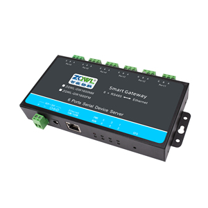 6 cổng RS485 để chuyển đổi Ethernet, thiết bị công nghiệp Giải pháp mạng cho PLC thu thập dữ liệu và iiot giám sát - Product Image 4