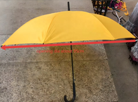 Parapluie droit moderne de mariage en gros 95cm en polyester, parasol personnalisé avec logo, directement de l'usine, tout-en-un