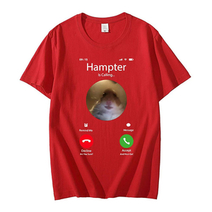 เสื้อยืดคอกลมแขนสั้นสำหรับผู้ชาย/ผู้หญิงพิมพ์ลาย3D โลโก้ออกแบบได้ตามที่ต้องการ - Product Image 2