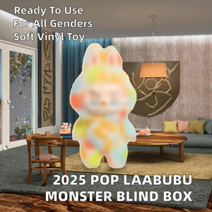 2025 nuovo modello per <span class=keywords><strong>Pop</strong></span> per Labubu MMart mostri grande energia serie originale universo ROCK in vinile peluche giocattolo PVC scatola cieca - Product Image 2