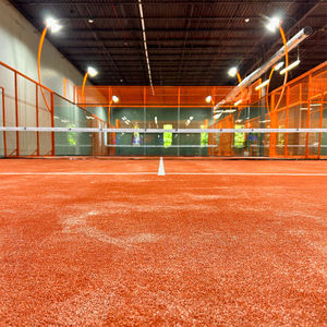 Крытый/Открытый корт для падел-тенниса, панорамное спортивное поле, полный комплект, оцинкованная сталь, закаленное стекло, искусственный газон, с возможностью индивидуальной настройки - Product Image 1