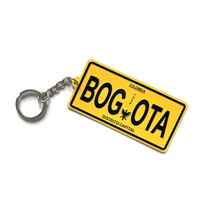 سلسلة مفاتيح تذكارية كولومبيا عالية الجودة قابلة للتخصيص سلاسل مفاتيح معدنية مخصصة من الألومنيوم - Product Image 4