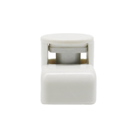 AM EAS Type de lunettes à étiquette dure 27mm 25mm Tournevis triangulaire blanc pour lunettes