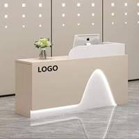 K Cashier Petite table de bar Minimaliste Vêtements modernes Supermarché Salon de beauté et de coiffure Entreprise Réception