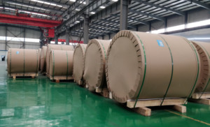 Đóng gói H26 0.7mm 1mm Độ dày 3003 giấy kraft vữa dập nổi cuộn dây nhôm - Product Image 6