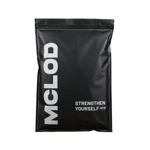 Custom Matte Black Garment Zipper Bag for <strong>Clothing</strong> Brand Packaging Premium Side Zipper Reusable Plastic Packaging Bag with Logo - Product Image 4