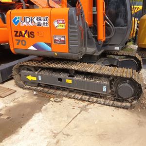 Excavadora usada Hitachi zaxis 70 en stock, éxito de ventas en Japón, en buen estado, 20 toneladas, máquina 2022 en Shanghai - Product Image 5