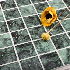 Phun 2X2 Mô Hình Đá Cẩm Thạch Thác Spa Phòng Tắm Trang Trí Tường Phật Sơn Gốm Sứ Màu Xanh Lá Cây Khảm Hồ Bơi Gạch Đá Nhìn - Product Image 2