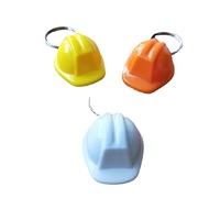 Porte-clés Casque de Sécurité IStapromo – Nouveauté Créative 3D, Pendentif Sac, Accessoire Charmant, Porte-clés Casque de Sécurité