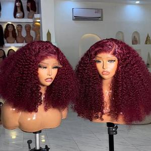 <span class=keywords><strong>Parrucca</strong></span> capelli umani cipria riccia riccia a 250% densità per capelli umani <span class=keywords><strong>parrucca</strong></span> frontale Hd per donne nere Pre-strappata capelli umani <span class=keywords><strong>parrucca</strong></span> riccia - Product Image 3