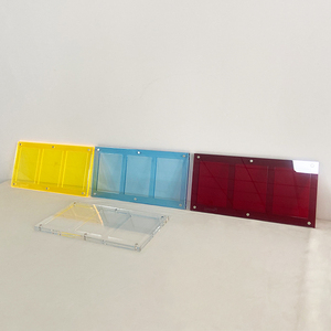Tùy chỉnh từ rõ ràng <span class=keywords><strong>Acrylic</strong></span> Ba Trò chơi thẻ hiển thị trường hợp <span class=keywords><strong>Acrylic</strong></span> đồ chơi thẻ hiển thị khung cho cửa hàng - Product Image 5