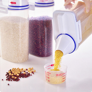 Airtight Rice Cereal Food Container 2L food containers cereal storage container Set