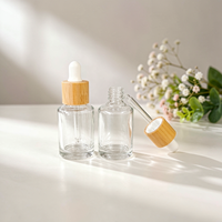 Flacons compte-gouttes cylindriques en verre transparent de 12 ml, 99 unités, pour sérum, parfum, huiles essentielles – Emballage écologique haut de gamme