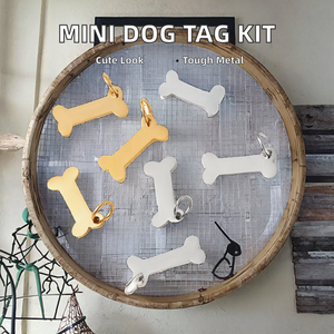 Colgante de Acero Inoxidable con Forma de Animalito para Perros, con Anillo de Salto, para Fabricación de Joyas, Regalo Promocional - Product Image 4