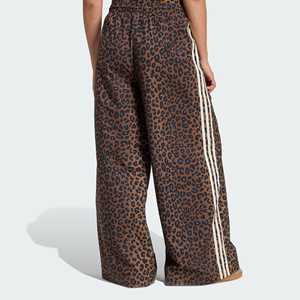 Pantalones de chándal de mujer de corte holgado, largos, con estampado de leopardo, de pierna ancha, de felpa suave, tipo <span class=keywords><strong>jogger</strong></span> - Product Image 3