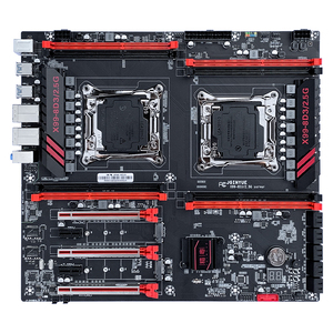 JGINYUE Placa Base para Escritorio, Placa Base con Doble Memoria, Compatible con Intel Core I7, Extreme Xeon E5, Serie E7, 2,5G, 2 Unidades, 2 Unidades, 2 Unidades, 2 Unidades, 2 Unidades - Product Image 1