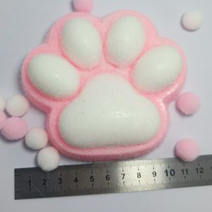 CHENXI Juguete Antiestrés Squishy Taba Súper Grande de TPR de 12 cm, Rosa/Multicolor, 186 g, para Niños y Adultos - Product Image 5