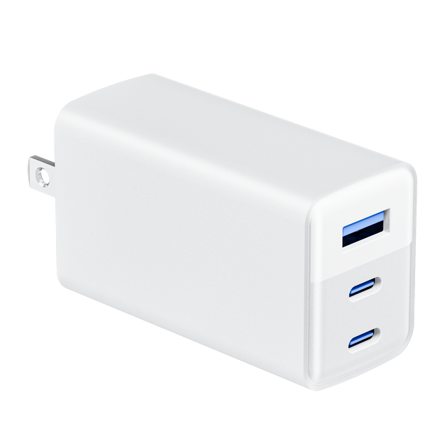 65W PD Type c Fast Charger USB-C Power Adapter PD20W QC3.0 Portable 65W GaN USB Charger EU US KR JP Plug Charger