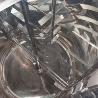 Machine de chauffage de vapeur de mélangeur d'homogénéisateur de cisaillement élevé d'acier inoxydable de 3000 L pour la production chimique cosmétique de nourriture pompe à moteur de 220V