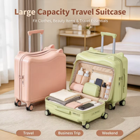 Valise à roulettes rigide pour enfants, légère, durable, avec roues silencieuses, cadeau idéal pour les voyages