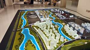 Modelli architettonici 3D moderni personalizzati casa immobiliare in miniatura per la pianificazione della città scala di Design per mostre in miniatura in scala di città - Product Image 5