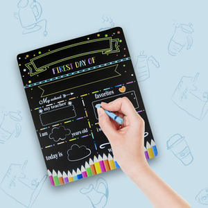 Venta caliente personalizado hogar tiza magnética <span class=keywords><strong>pizarra</strong></span> magnética dibujos animados Animal recompensa tablero para niños - Product Image 6