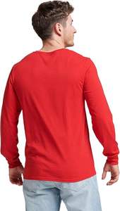 เสื้อลำลองสำหรับผู้ชายเสื้อยืดแขนยาวเข้ารูปมีกระดุมเสื้อ100% เลือกโลโก้ได้ตามต้องการ - Product Image 2