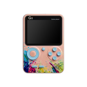 G5 <b>Portable</b> Handheld Game Console Colorful Options 500 Games-in-1 480x360 Resolution Color Screen Retro Game Player 1000mAh - Product Image 4