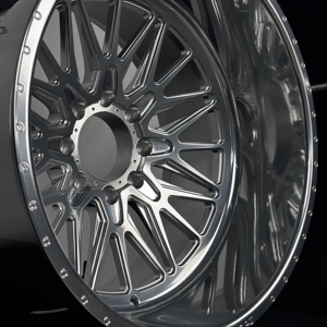 Jantes de camion en alliage d'aluminium forgé GUDE, brillantes, 17-26 pouces, 6x139.7, 20/25 mm ET, design à cinq branches, pour F150 Raptor, rénovation/amélioration - Product Image 5