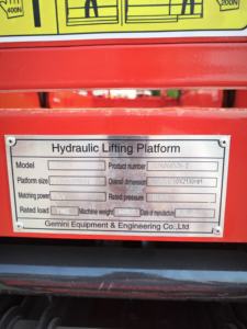 Cissor 16 GMH 16M Rojo Capacidad estable Elevador de tijera Precio de fábrica Eléctrico Mnalifter Móvil Fácil control GMH Manlift People Lift - Product Image 3