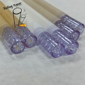 Wholesale smoking straight tube cigarette <b>paper</b> customized spiral glass mouth smoking <b>paper</b> with good combustibility - Product Image 1