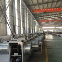 Nouvelle ligne de production de fil galvanisé avec composant essentiel du moteur et machines de revêtement métallique pour la production de fils