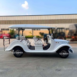 Carrito de Golf Eléctrico Retro de 4 Plazas, Homologado para Circular por la Calle, Color Personalizado, para Uso en Clubes y Comunidades - Product Image 5