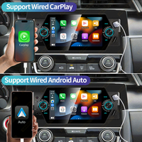 GRANDnavi 1din Autoradio MP5 Écran Tactile 5 Pouces Carplay Android Auto, Appel Bluetooth, Google Maps, Commande au Volant, Unité Centrale