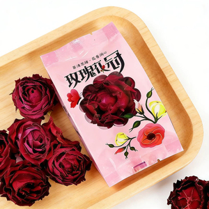 Thé <span class=keywords><strong>de</strong></span> roses rouges bio chinoises <span class=keywords><strong>de</strong></span> qualité supérieure, bourgeons <span class=keywords><strong>de</strong></span> roses entiers séchés pour tisanes apaisantes et soins <span class=keywords><strong>de</strong></span> la peau - Product Image 5