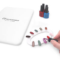 C9 livre d'affichage de couleur de vernis à ongles, montres d'art d'ongle, planche d'échantillon pour ongles acryliques avec 144 faux conseils meilleur outil de Salon
