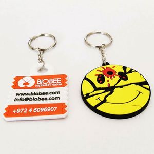 100% Eco-friendly Material Promotional Souvenir Customized PVC Car Keychains As Advertising Gifts - Product Image 4