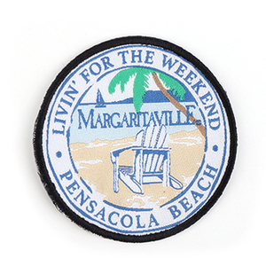 Patch et insigne de haute qualité en tissu de sport tissé avec logo de football <span class=keywords><strong>personnalisé</strong></span> à repasser sur <span class=keywords><strong>velcro</strong></span> pour vêtements d'uniforme - Product Image 1