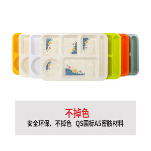 จานเมลามีนแบบกลม 3 หรือ 4 ช่อง ปลอดสาร BPA สำหรับร้านอาหาร - Product Image 4