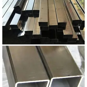 24mm Diameter 304 Hairline Finish 300series 301 302 Stainless Steel Square Tube 50 Pipe Seamless