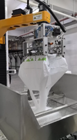 Robot colonne pour le dépalettisage de sachets de sirop de glucose/maltose, bras robotisé, 25 kg/sachet, 100 sachets/h, qualité alimentaire, option antidéflagrante, PLC