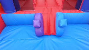 Château <span class=keywords><strong>gonflable</strong></span> avec toboggan, blocs de construction, matériau PVC, garantie 3 ans, capacité 500 kg, souffleur inclus <span class=keywords><strong>pour</strong></span> enfants et <span class=keywords><strong>adultes</strong></span> - Product Image 5