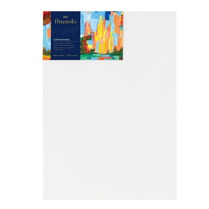 Deli EC280-4 peinture à l'huile cadre <span class=keywords><strong>toile</strong></span> avec cadre lin peint à la main <span class=keywords><strong>acrylique</strong></span> planche à dessin blanc peinture ensemble d'outils - Product Image 1