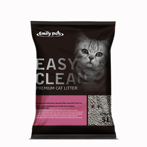 Alta Qualidade <span class=keywords><strong>Cat</strong></span> <span class=keywords><strong>Litter</strong></span> Granular Colorido Fácil de Limpar Controle de Odor Novo Produto Sem Produtos Químicos Contém Alto Efeito Clumping - Product Image 2