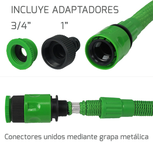 Tubo Irrigazione Estensibile da 5 a 15 Metri con Pistola a Spruzzo a 7 Posizioni - Product Image 2