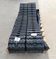 Pièces de chargeuse compacte Zig Zag piste en caoutchouc B320X86X53Z pour CAT 259B3 259D 259D3