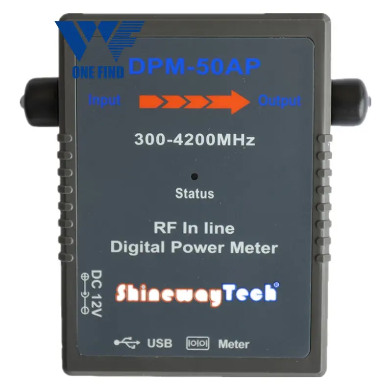 ShineWay 300-4200MHz Wattemeter 라인 디지털 RF 전원 미터 shineway DPM-50