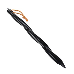 Aluminum Alloy Ground PEGS Outdoor <b>Canopy</b> <b>Tents</b> Spiral 25cm Rope V-Shaped Lightweight Triangular Accessories - Product Image 6